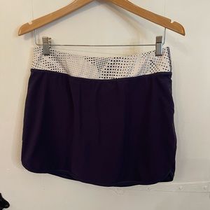 Lucy navy blue tennis skort